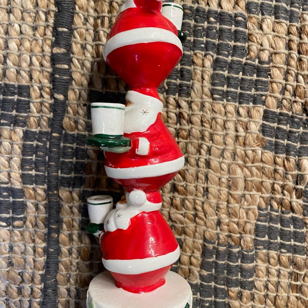 Holt Howard Santa candleholder - Picture 5 of 7